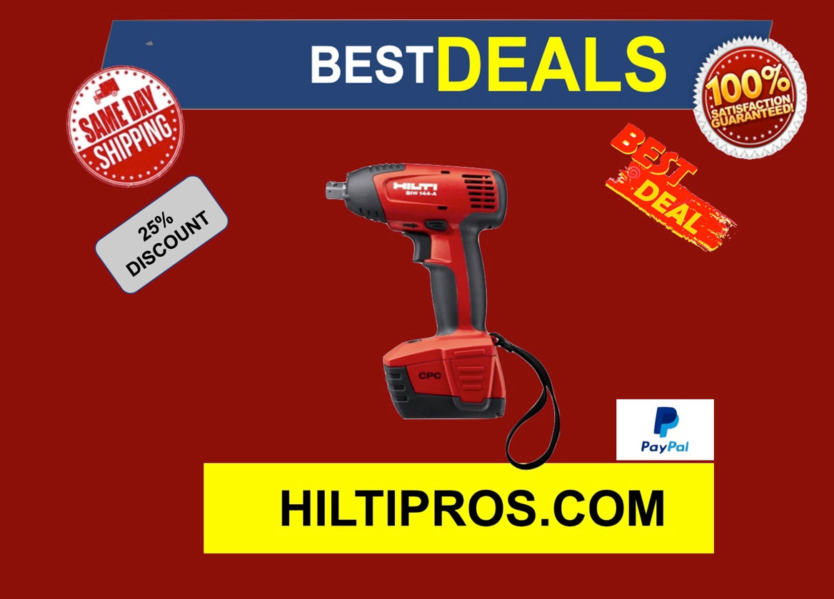 HILTI SF 121-A AND SIW 121-A SET, GREAT CONDITION, W/ FREE EXTRAS