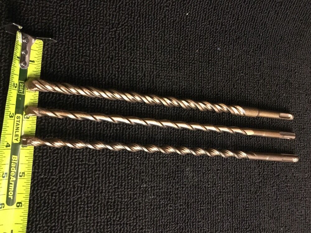 HILTI - DEWALT SET OF BITS SDS PLUS 1/4", 3/8", PREOWNED, FREE HAT