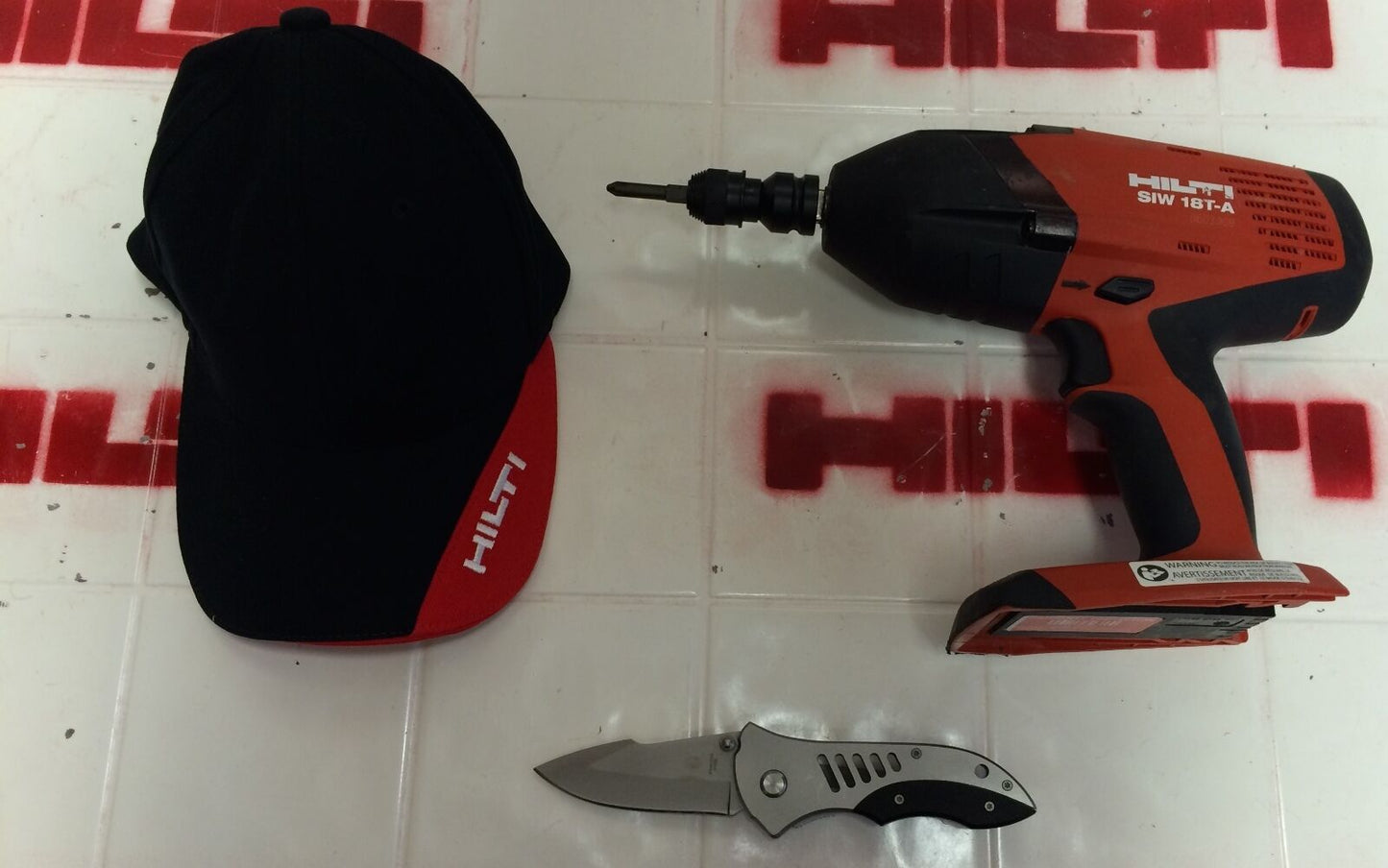 HILTI SIW 18T-A IMPACT DRILL (TOOL ONLY), PREOWNED, FREE HAT