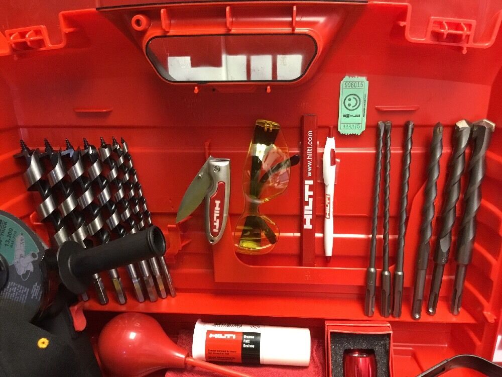 HILTI TE 30 , PREOWNED, Free Grinder Bits Knife Glasses and Mo