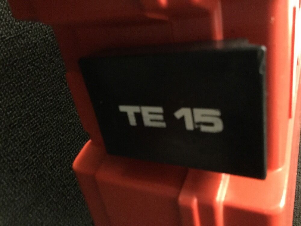 HILTI TE 15 (ONLY CASE) ORIGINAL, PREOWNED ,FREE HILTI GREASE