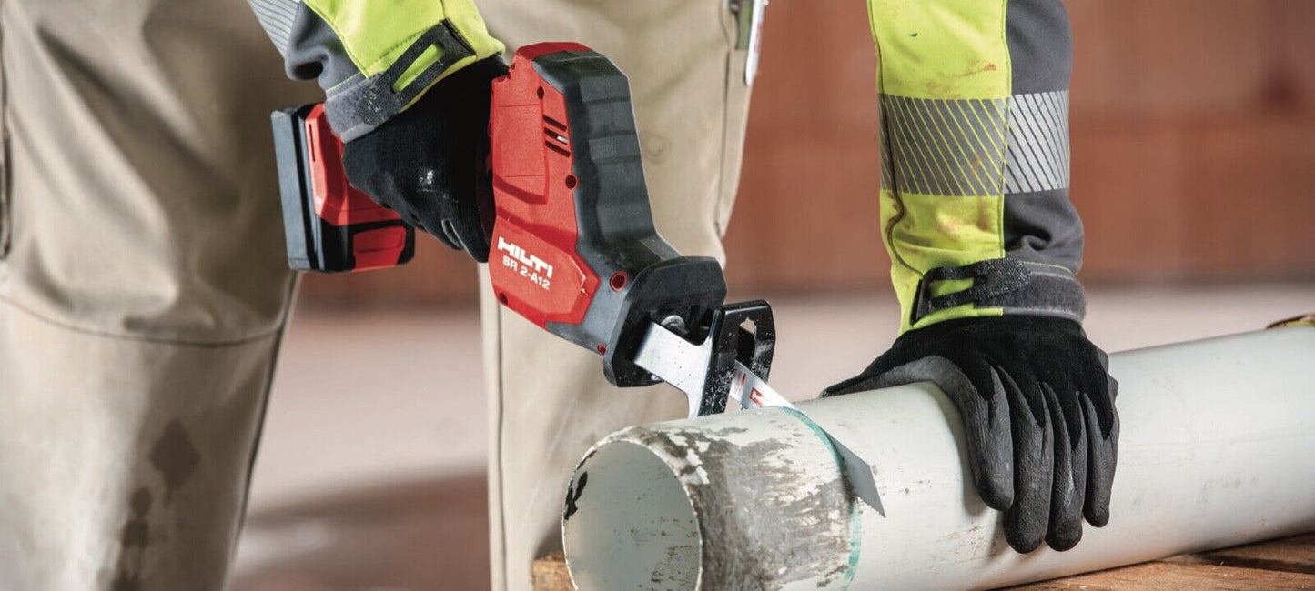 HILTI SR 2-A RECIPROCATING SAW, 2 BATTERIES, BAG, ALL NEW