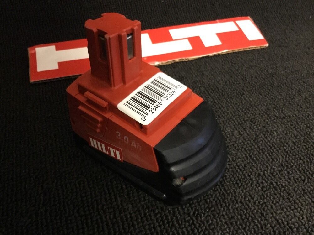 HILTI 12V BATTERY 3.0AH, PREOWNED, FREE KNIFE