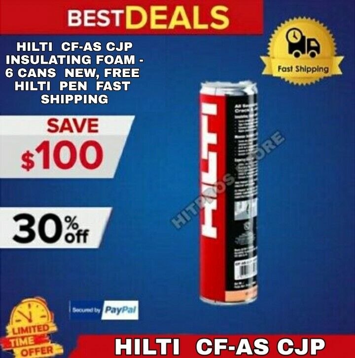 Hilti CF-AS CJP Insulating foam - 6 Can