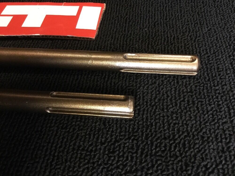 HILTI CHISEL SDS MAX SET FLAT 3/4" AND POINTED 15-1/2", PREOWNED