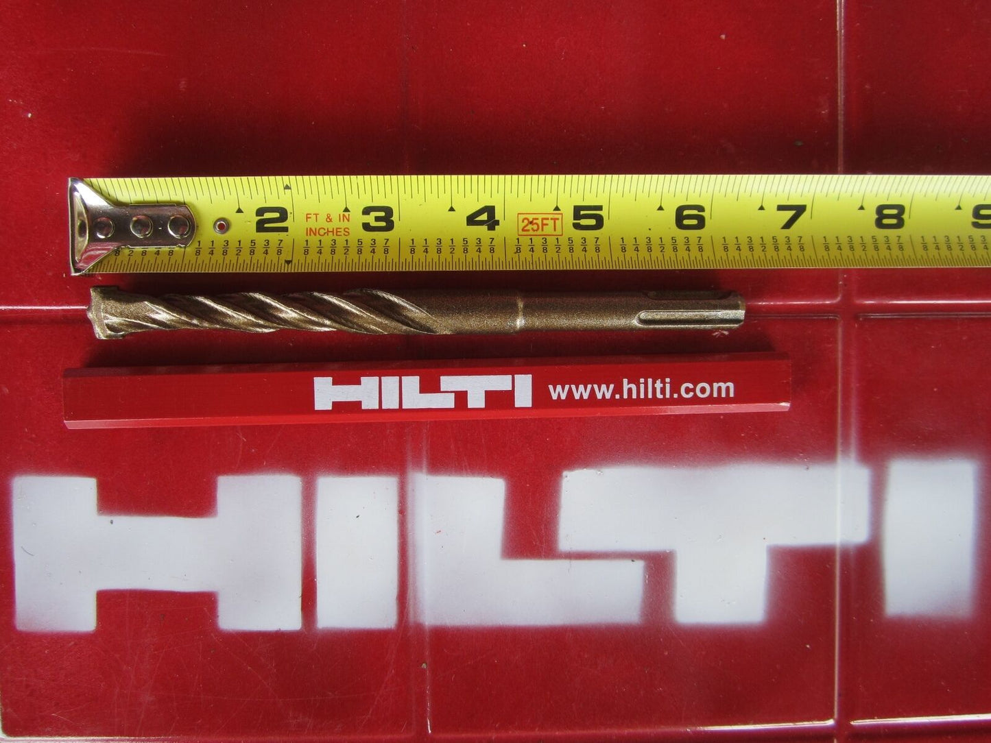 HILTI TE-C 1/2 x 6", SDS PLUS, PREOWNED,FREE HILTI PENCIL, FAST SHIP