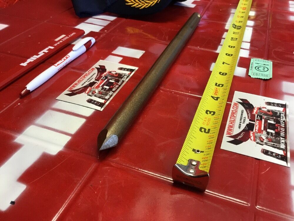 HILTI CHISEL POINTED SDS MAX 12" PREOWNED