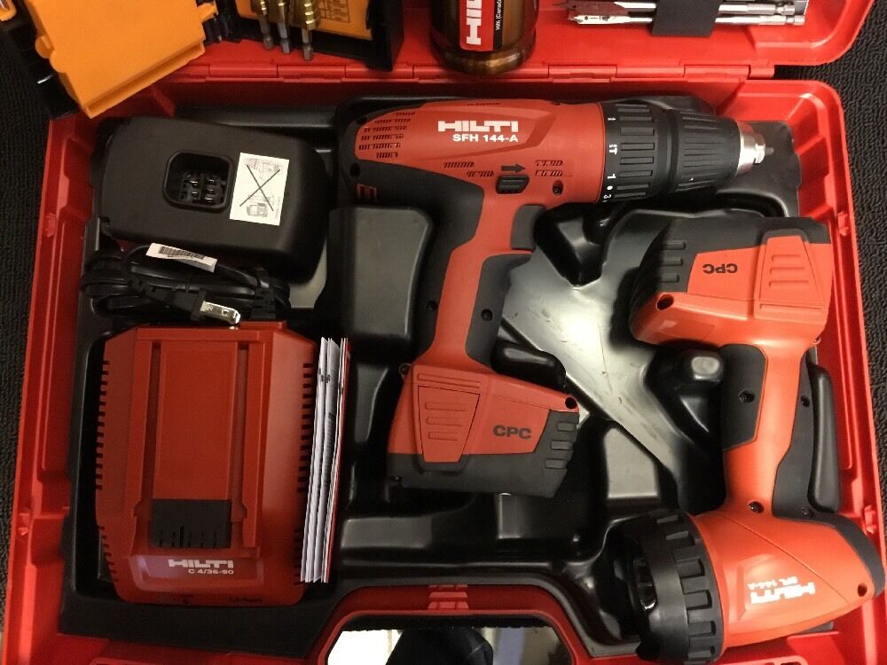 HILTI DRILL SFH 144-A AND SFL 144-A, BRAND NEW