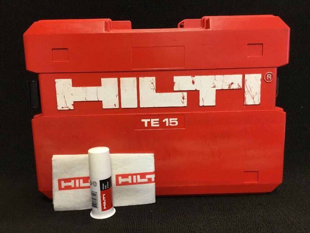HILTI TE 15 (ONLY CASE) ORIGINAL, PREOWNED ,FREE HILTI GREASE