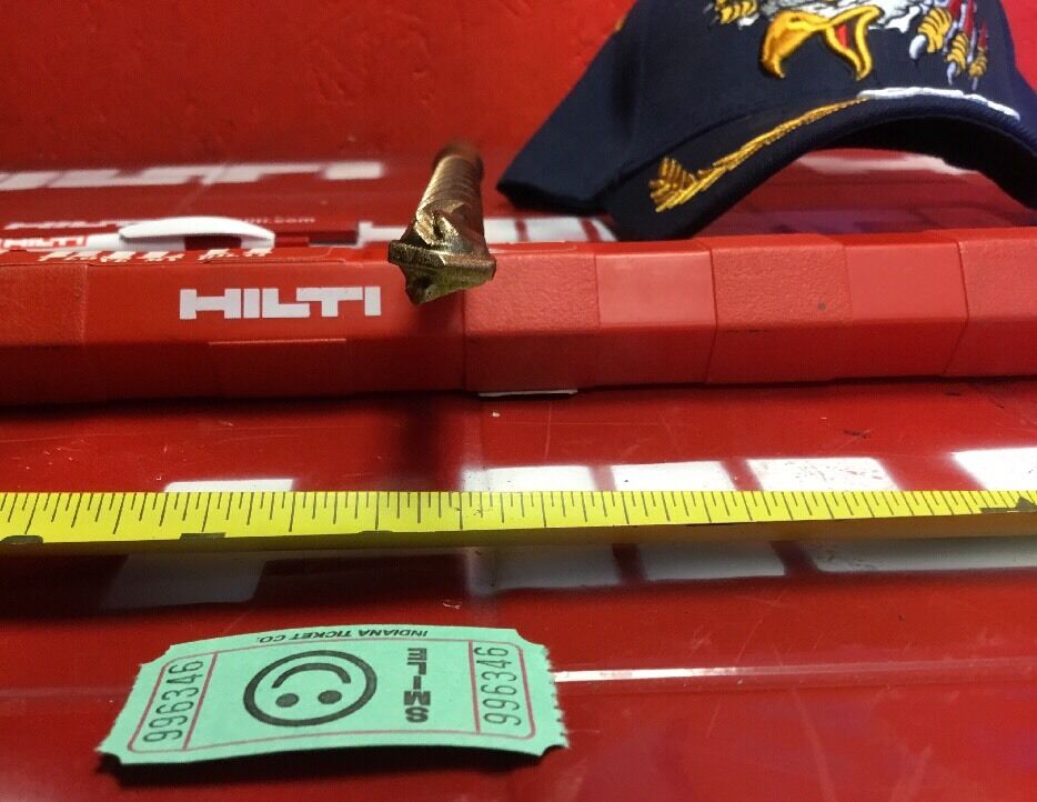 HILTI BIT SDS MAX 5/8" X 13" PREOWNED