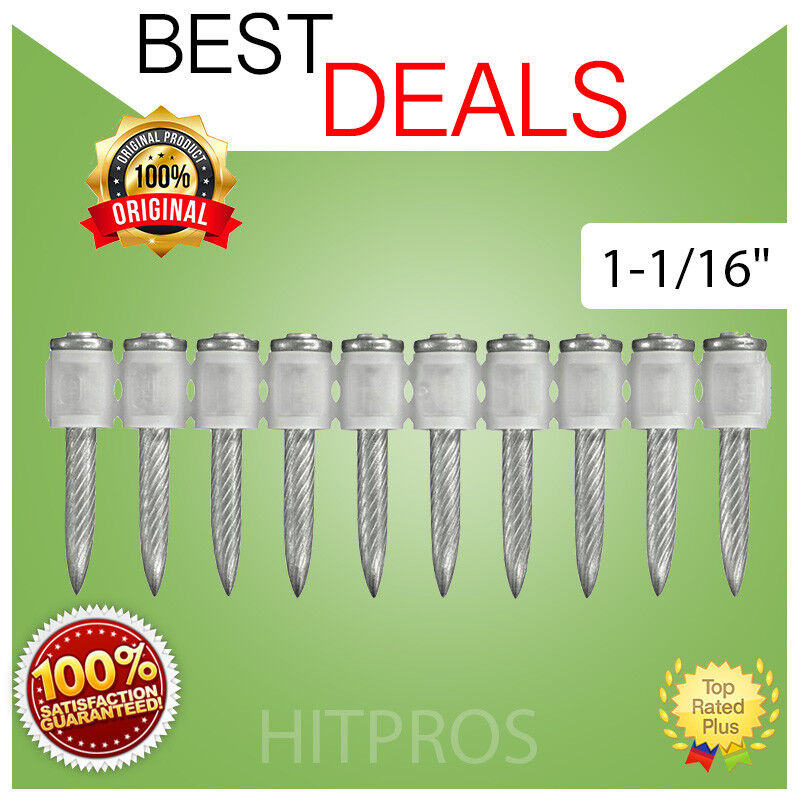 HILTI XU 27 MX (11/16") COLLATED FASTENER, New,100PC, FREE HAT