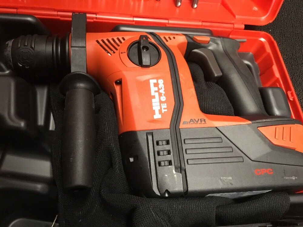HILTI TE 6 A-36 HAMMER DRILL, NEW, FREE KNIFE SET, BITS, EXTRAS, FAST SHIP