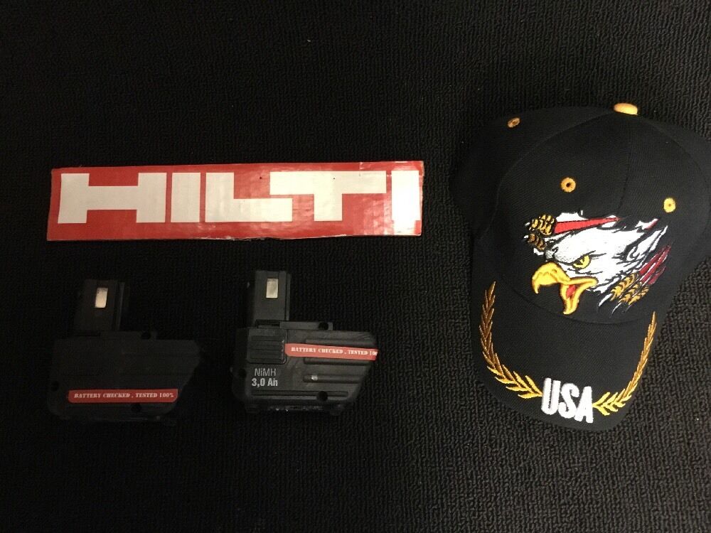 HILTI BATTERY SFB 105 3.0AH -2 BATTERIES, PREOWNED