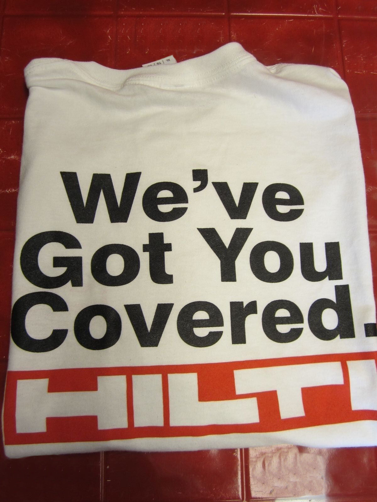 HILTI  T-SHIRT ((SIZE L)) (SHORT SLEEVE), BRAND NEW