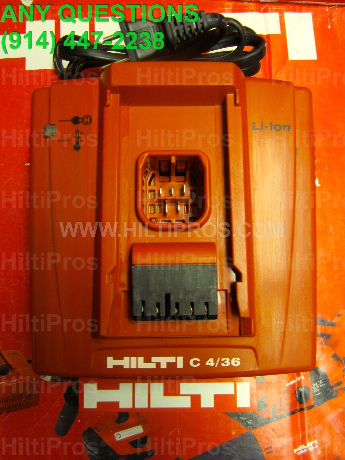 HILTI C 4/36 LITHIUM-ION BATTERY CHARGER