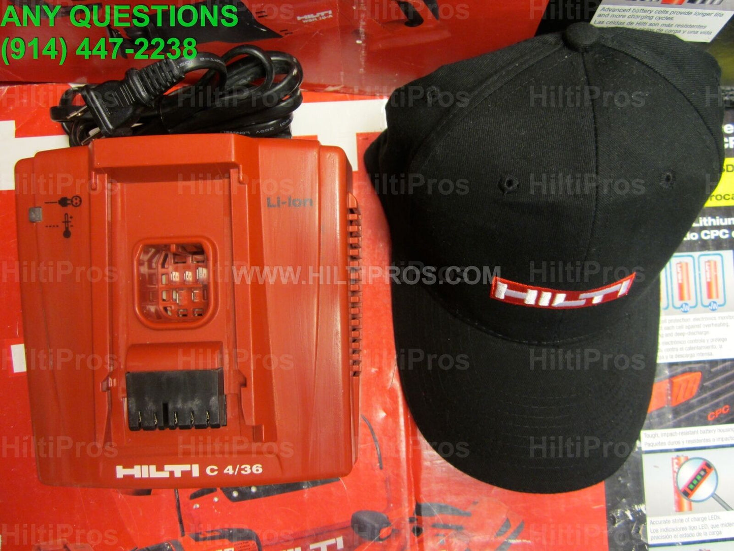 HILTI C 4/36 LITHIUM-ION BATTERY CHARGER