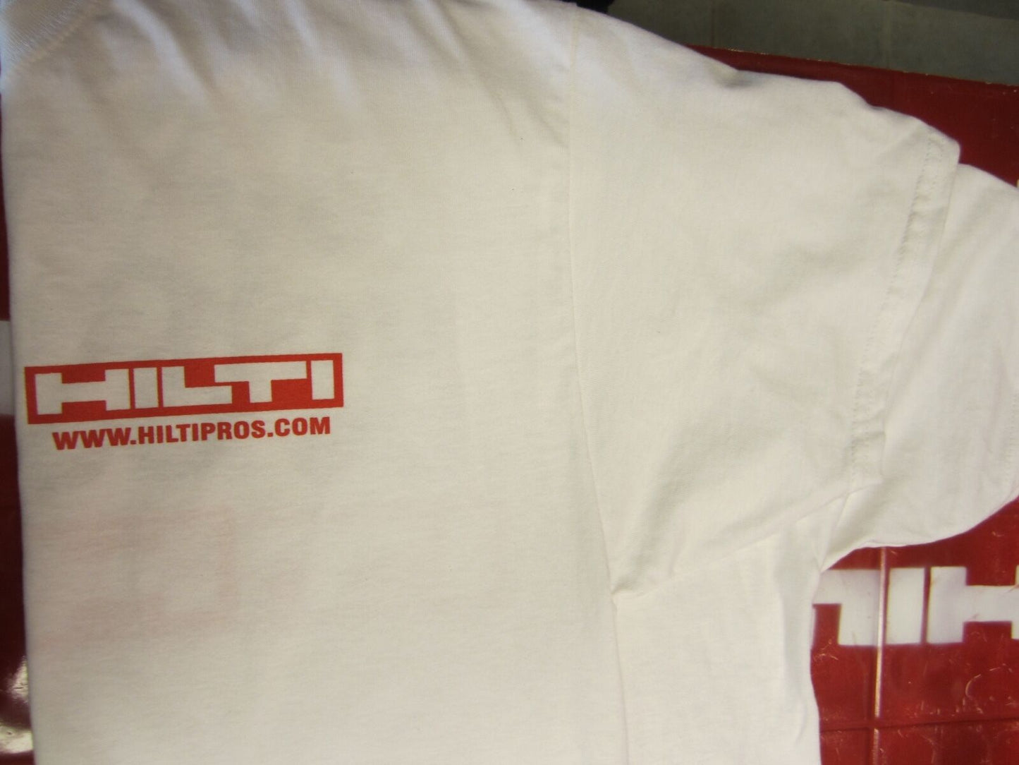 HILTI  T-SHIRT ((SIZE L)) (SHORT SLEEVE), BRAND NEW