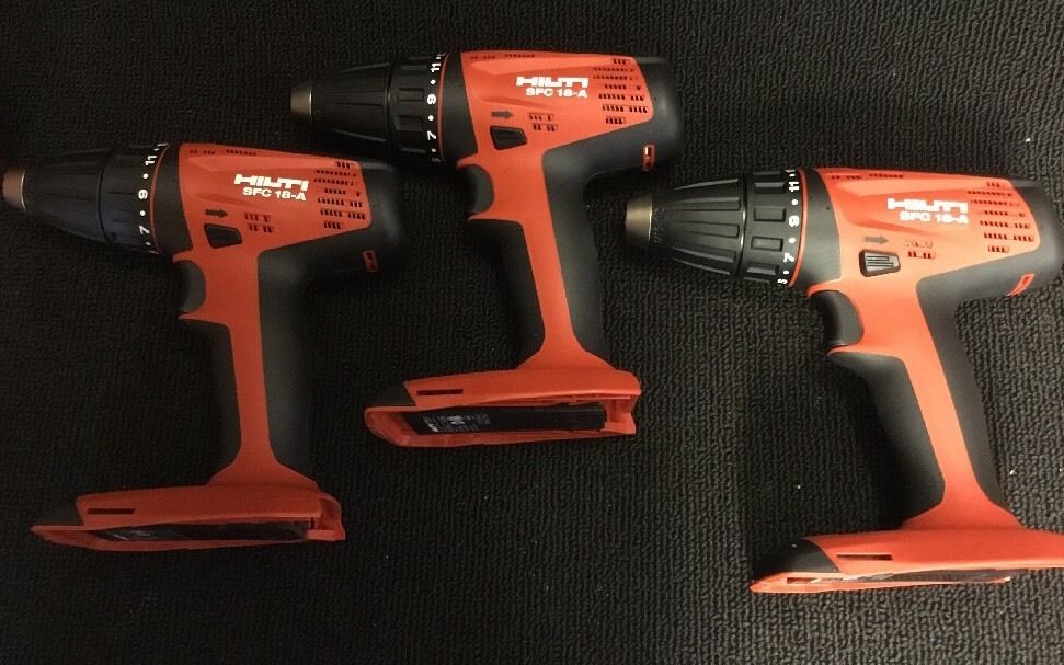 HILTI SFC 18-A, CONTRACTOR PACKET, NEW, 4 BAT, FREE MUG