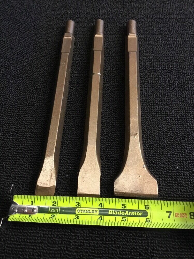 HILTI - BOSH CHISEL TE-H 2", 1", 3/4" PREOWNED, FREE HAT