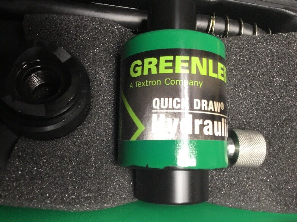 GREENLEE STYLE HYDRAULIC PUMP SET, NEW, KNOCKOUT SET,