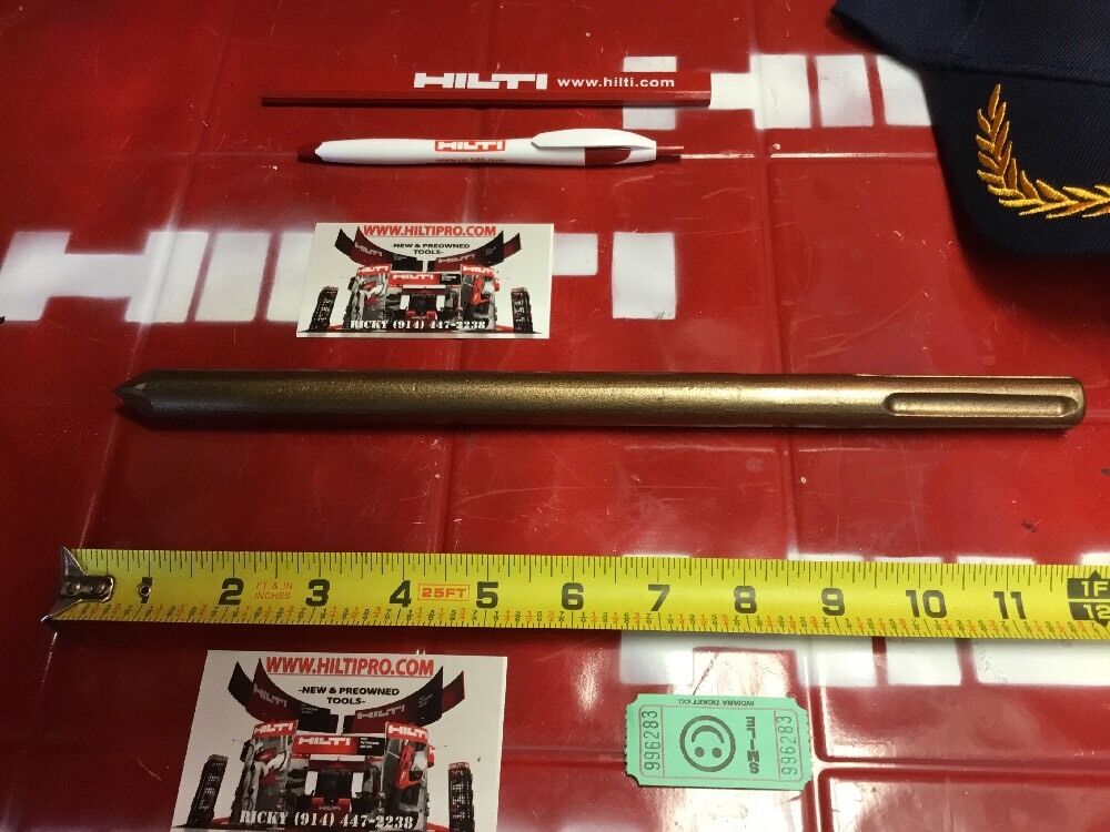 HILTI CHISEL POINTED SDS MAX 12" PREOWNED