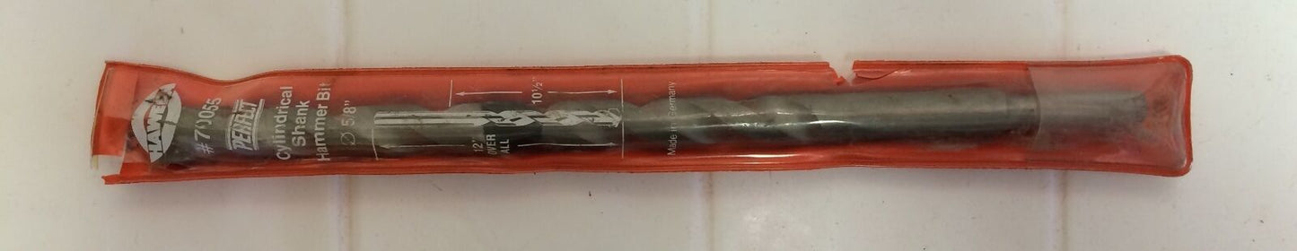 CYLINDRICAL SHANK HAMMER BIT 5/8", PREOWNED, MINT CONDITION