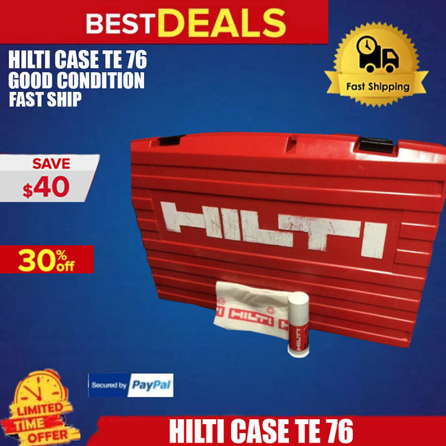 HILTI CASE TE 76 (ONLY CASE), GOOD CONDITION