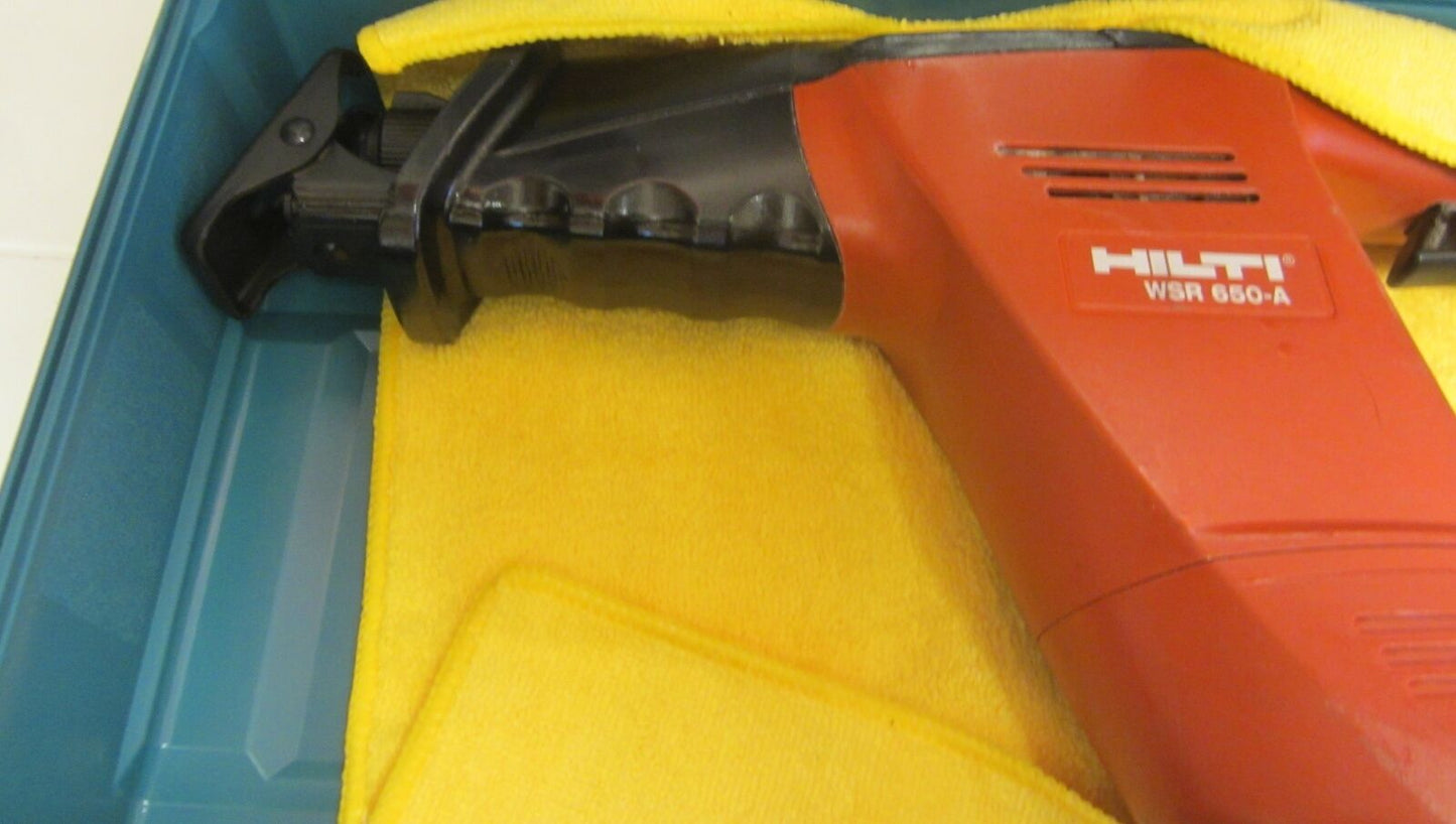 HILTI WSR 650-A, W/ FREE CASE, GREAT CONDITION, STRONG, DURABLE, FAST SHIPPING