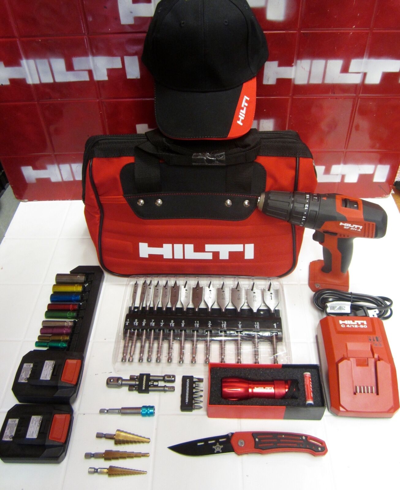 HILTI SF 2H-A DRILL COMPLETE, NEWEST MODEL,, FREE EXTRAS, DURABLE