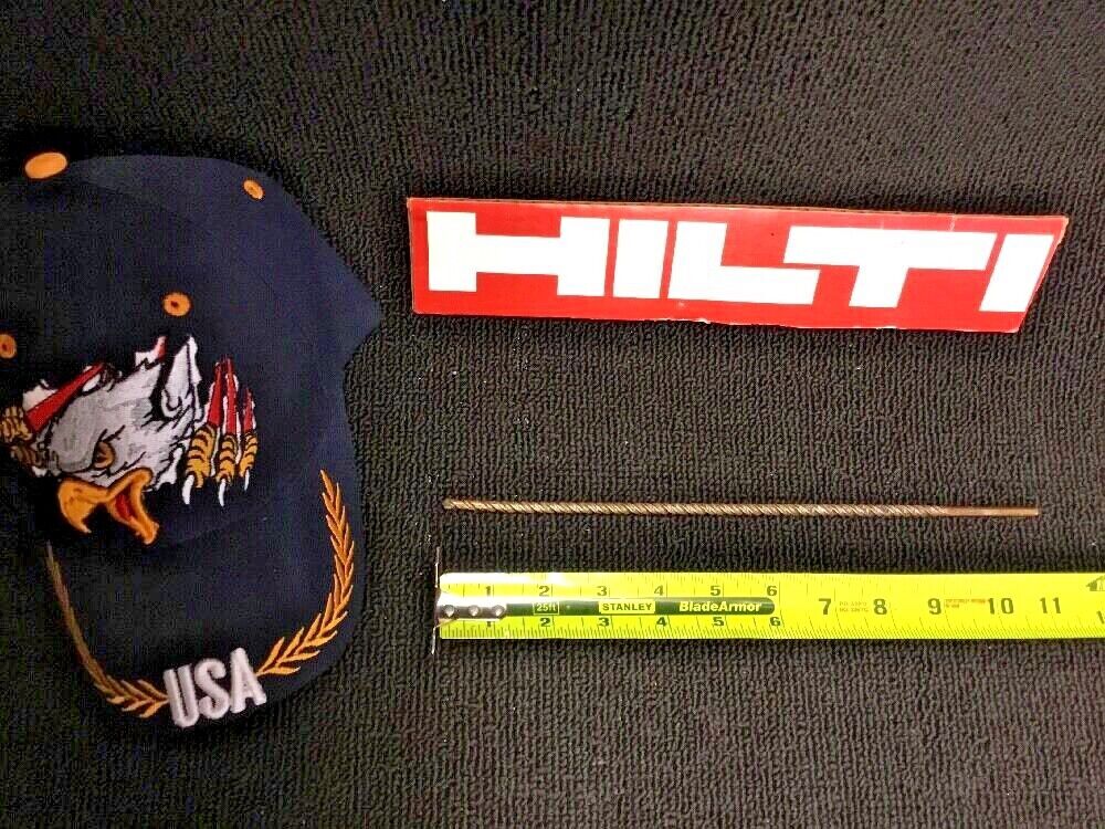 HILTI PERCUSSION MASONRY BIT 1/4" X 11", PREOWNED