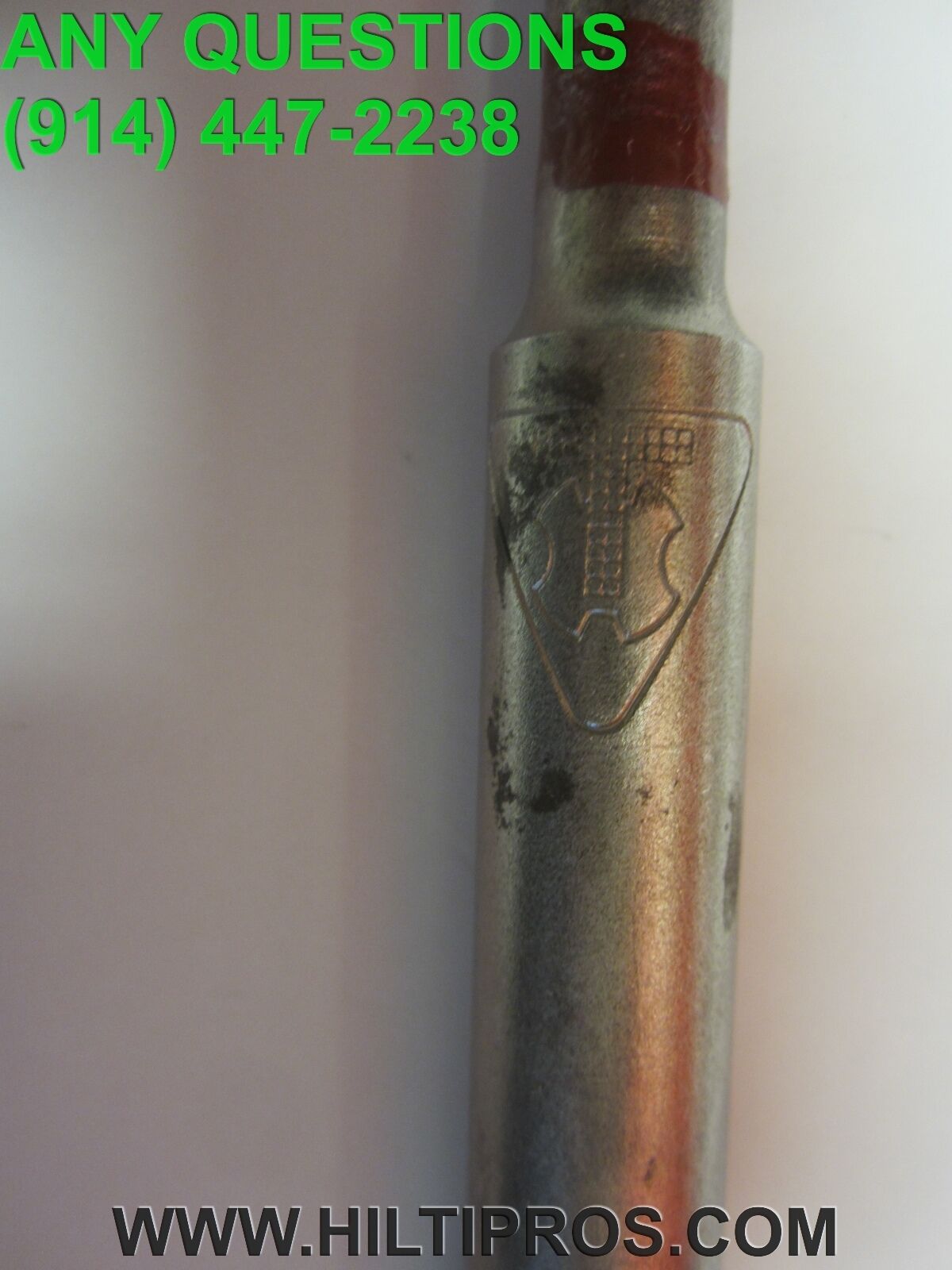 HILTI TE-TOP 3/8" X 10", PREOWNED,MINT CONDITION, FREE PENCIL & KNIFE, FAST SHIP