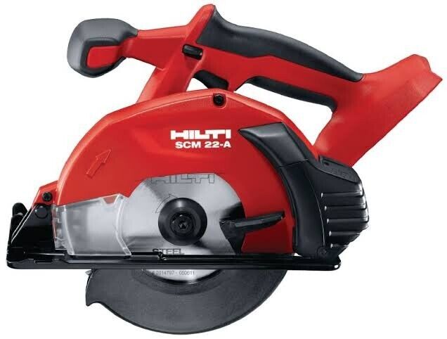 HILTI CORDLESS CIRCULAR SAW SMC 22-A, BRAND NEW, COMPLETE SET