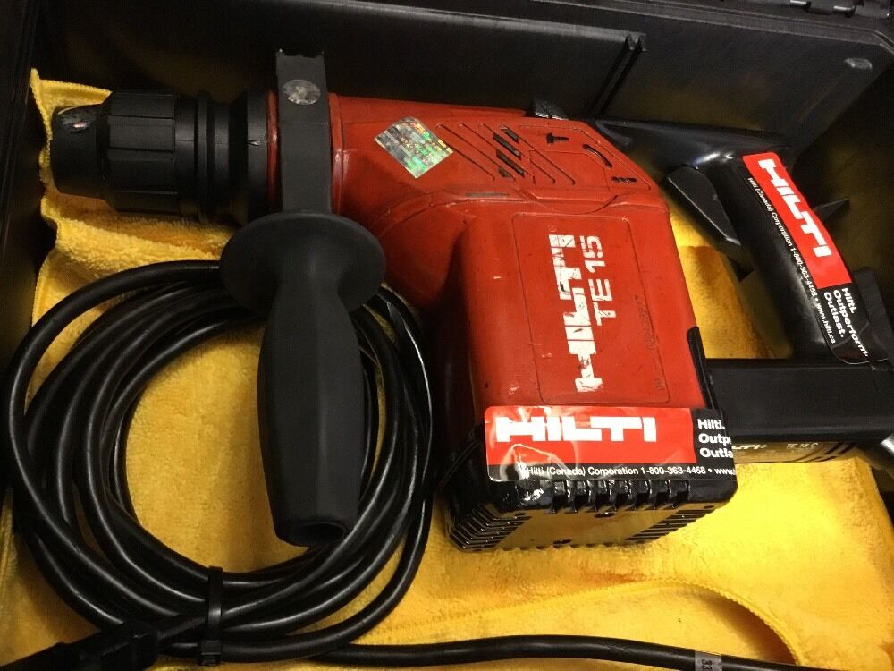 HILTI TE 15, GREAT CONDITION,FREE TABLET, BITS, EXTRAS