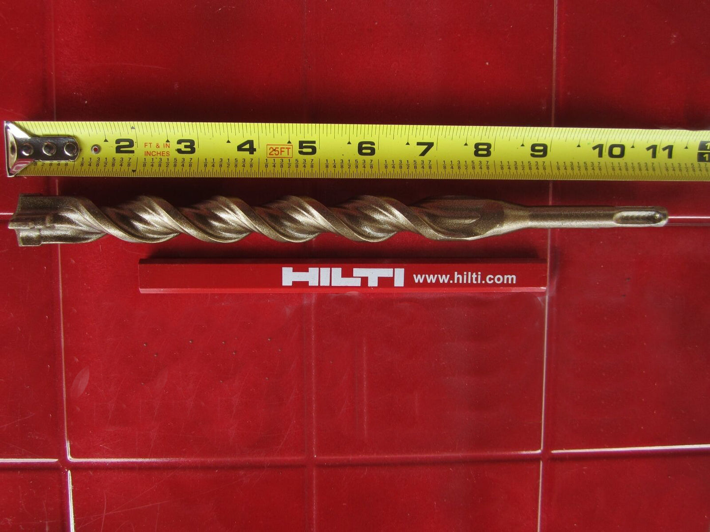 HILTI TE-C 7/8" x 11", SDS PLUS, PREOWNED,FREE HILTI PENCIL,L@@K, FAST SHIPPING