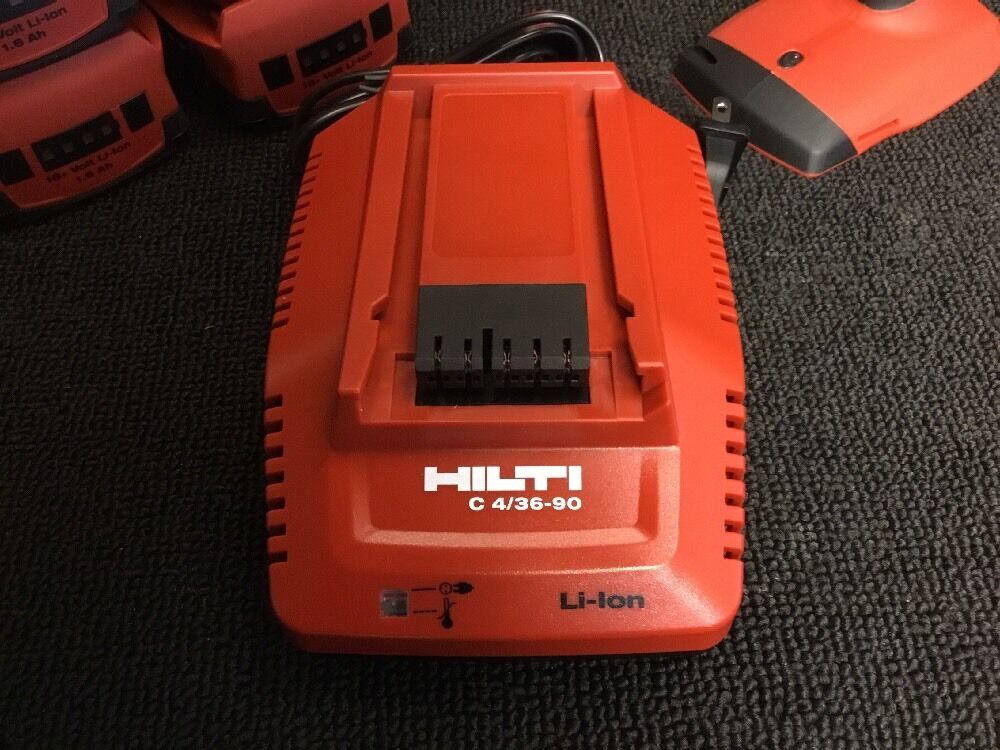 HILTI SFC 18-A, CONTRACTOR PACKET, NEW, 4 BAT, FREE MUG