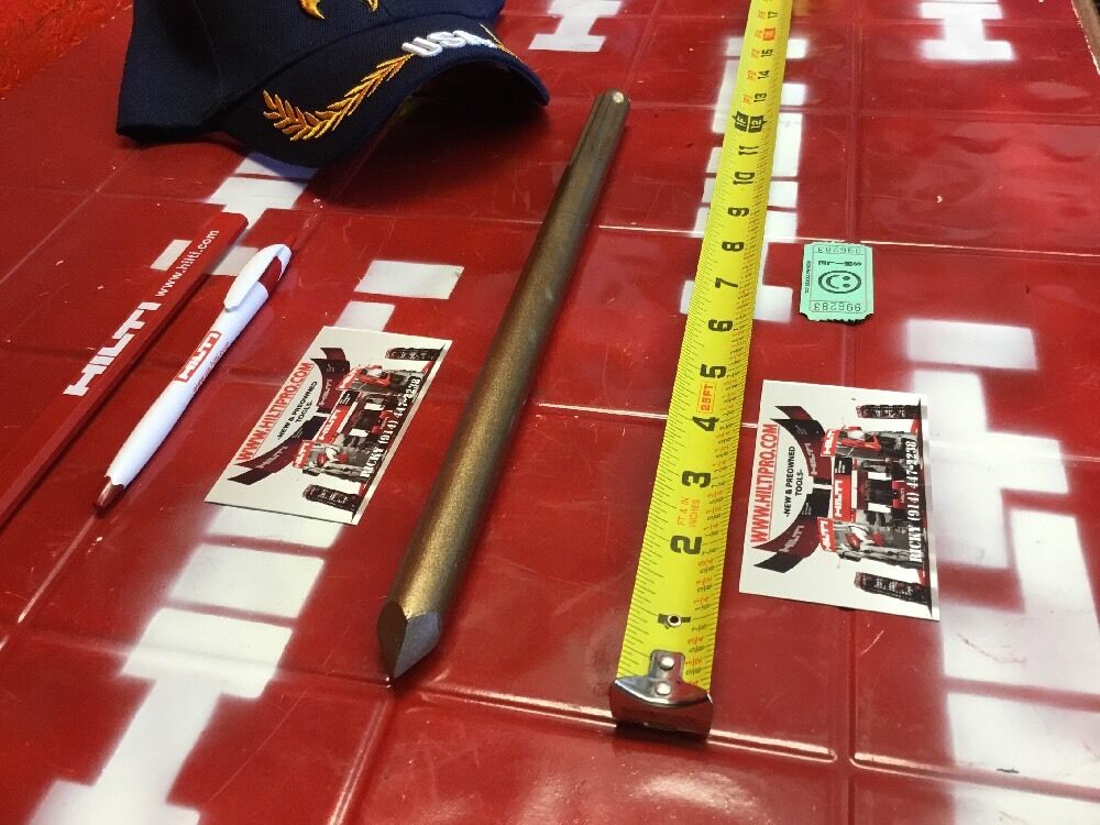 HILTI CHISEL POINTED SDS MAX 12" PREOWNED