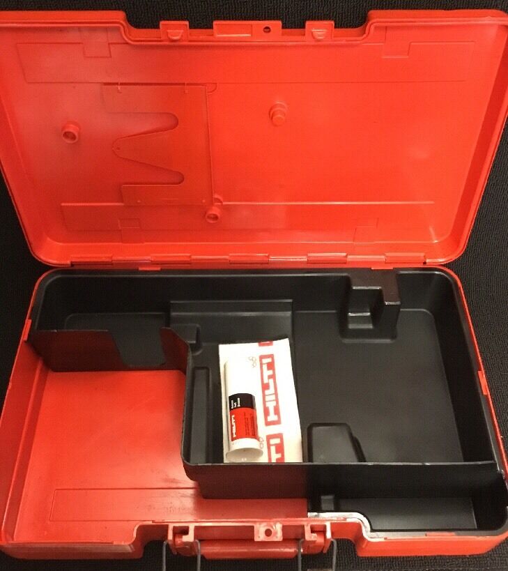 HILTI TE 52 CASE (THIS IS ONLY CASE), PREOWNED, FREE HILTI GREASE, FAST SHIP
