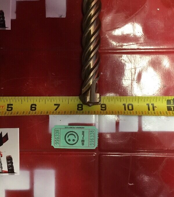 HILTI BIT SDS MAX 7/8" X 13-1/2" PREOWNED