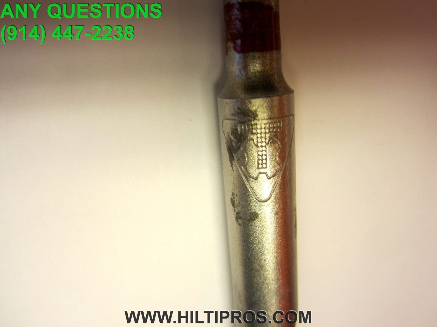 HILTI TE-TOP 3/8" X 10", PREOWNED,MINT CONDITION, FREE PENCIL & KNIFE, FAST SHIP