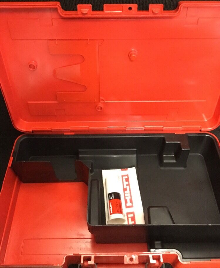 HILTI TE 52 CASE (THIS IS ONLY CASE), PREOWNED, FREE HILTI GREASE, FAST SHIP