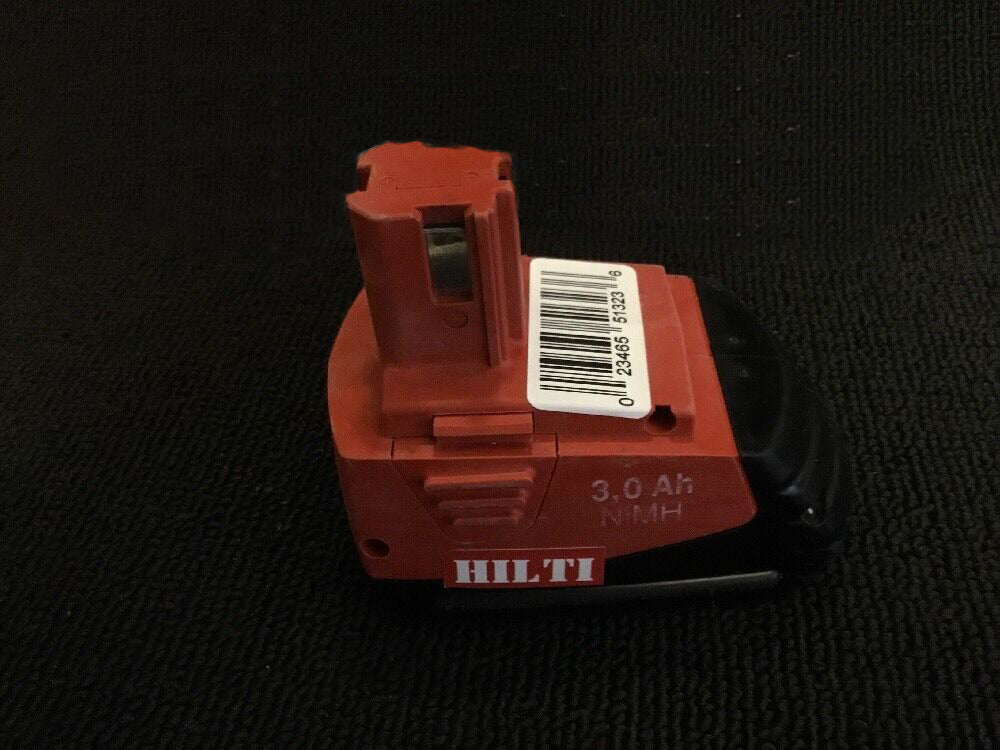 HILTI 12V BATTERY 3.0AH - SFB126, PREOWNED, FREE HAT
