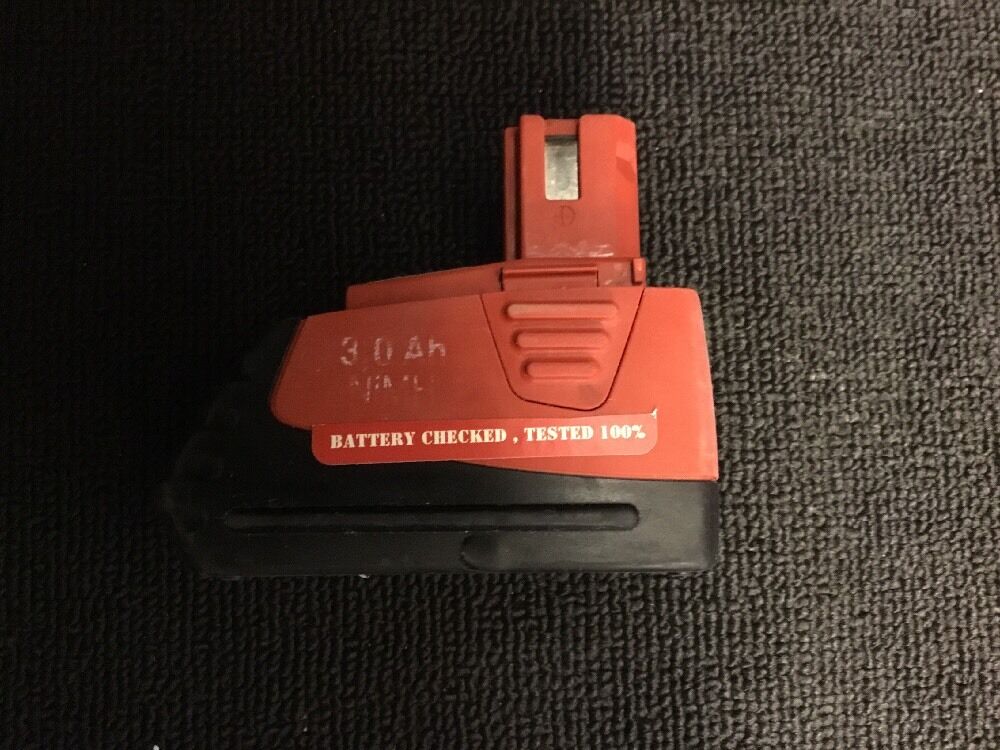 HILTI 12V BATTERY 3.0AH, PREOWNED, FREE KNIFE