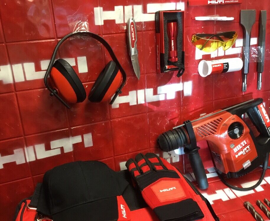 HILTI TE 16-C, PREOWNED, LOADED W/ EXTRAS, GREAT CONDITION