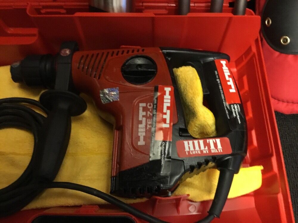HILTI TE 7-C, PREOWNED, FREE MUG, BITS AND CHISELS, PLUS EXTRAS
