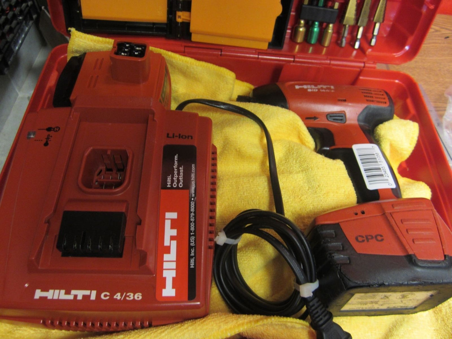 HILTI SID 144-A IMPACT DRIVER, FREE EXTRAS INCLUDED, IN EXCELLENT CONDITION