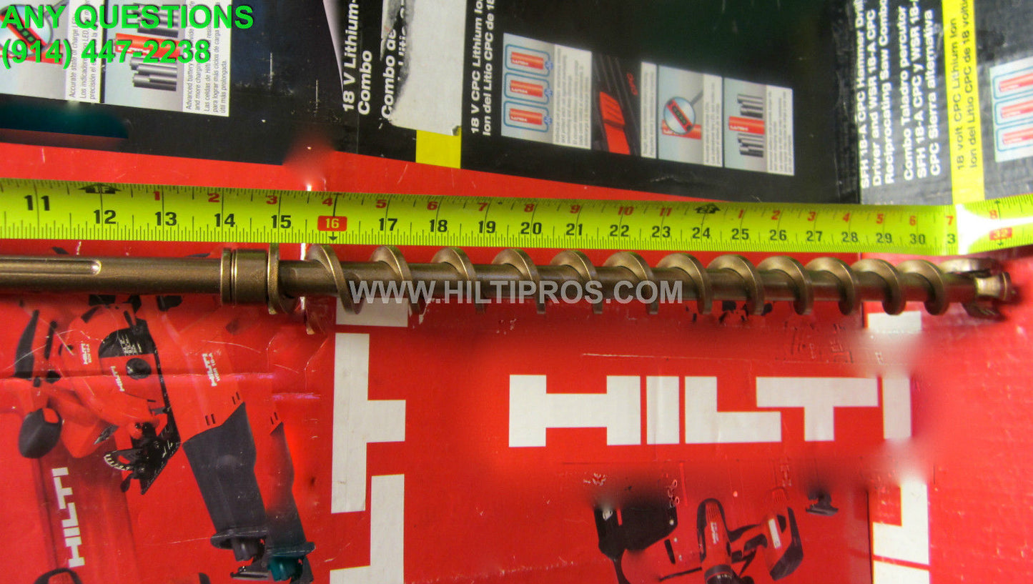 HILTI BIT TE-Y GB 1-1/2" x 23" PREOWNED