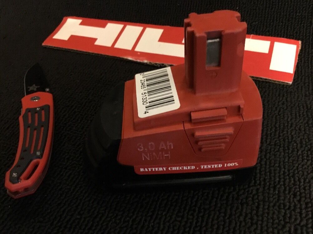 HILTI BATTERY 12V 3.0AH - SFB126, PREOWNED
