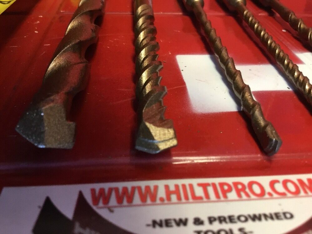 HILTI DRILL BIT 1/2", 3/8", 1/4" SDS PLUS,