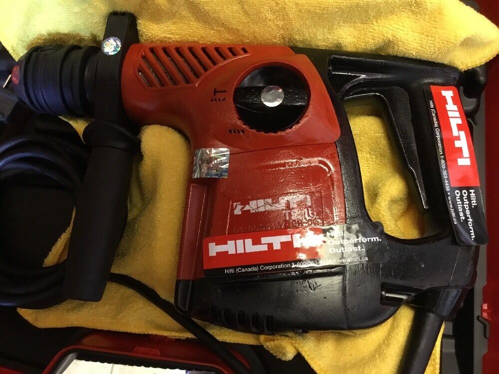 HILTI TE 16, PREOWNED, FREE ANGLE GRINDER, BITS, EXTRAS