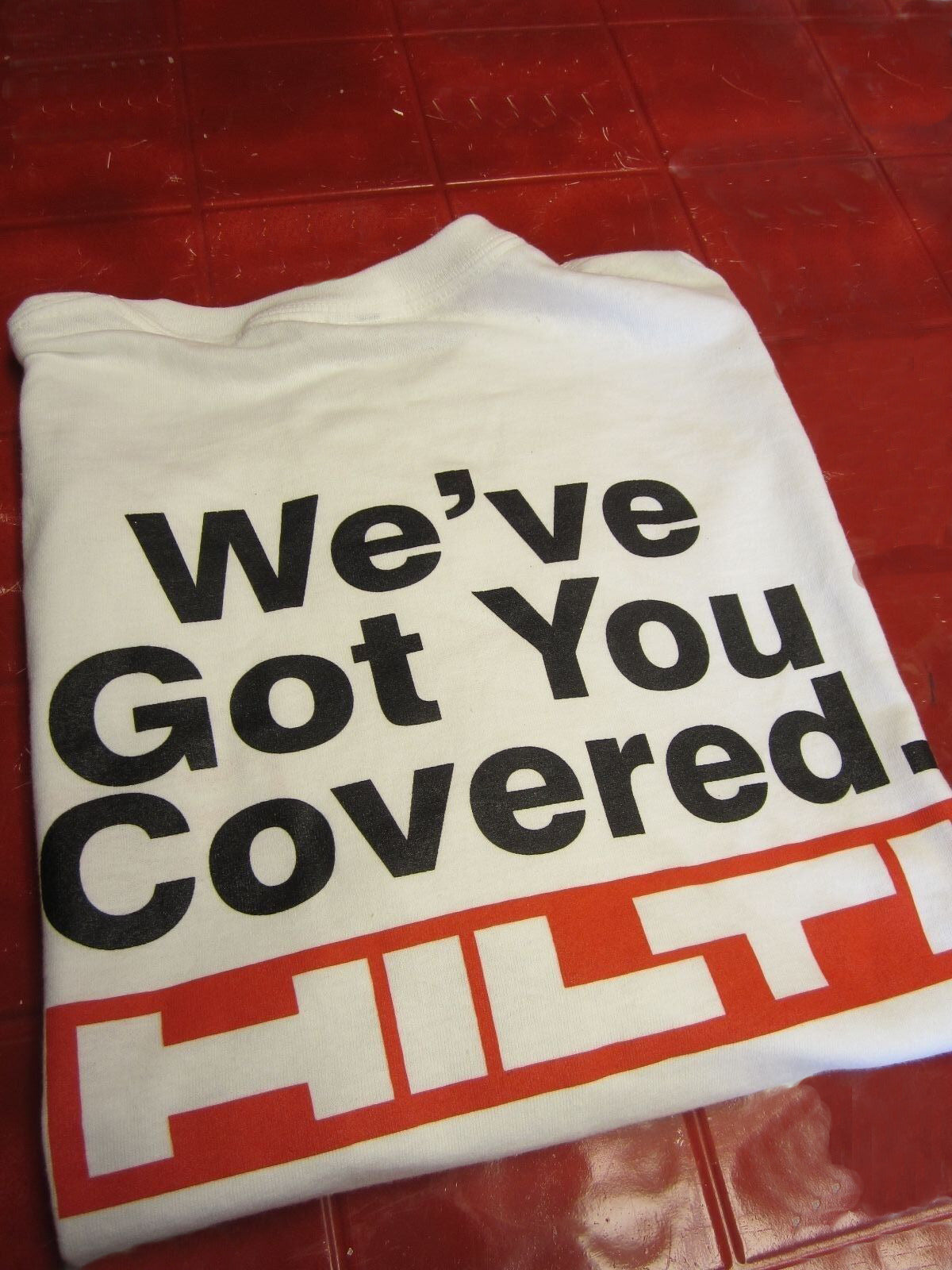 HILTI  T-SHIRT ((SIZE L)) (SHORT SLEEVE), BRAND NEW